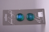 Deep Sea Blue Glass Buttons